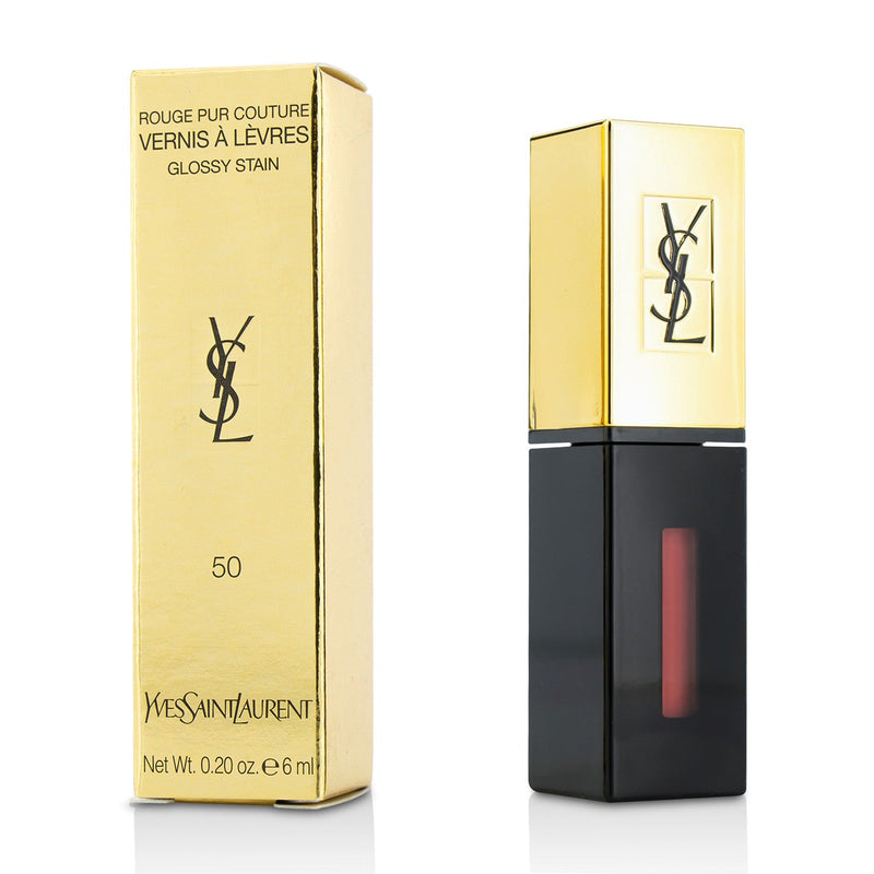 Yves Saint Laurent Rouge Pur Couture Vernis a Levres Glossy Stain - # 50 Encre Nude  6ml/0.2oz