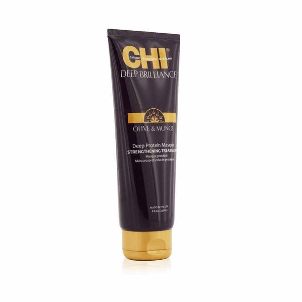 CHI Deep Brilliance Olive & Monoi Deep Protein Masque Strengthening Treatment 