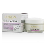 L'Oreal Triple Active Multi-Protective Day Cream 24H Hydration - For Dry/ Sensitive Skin 