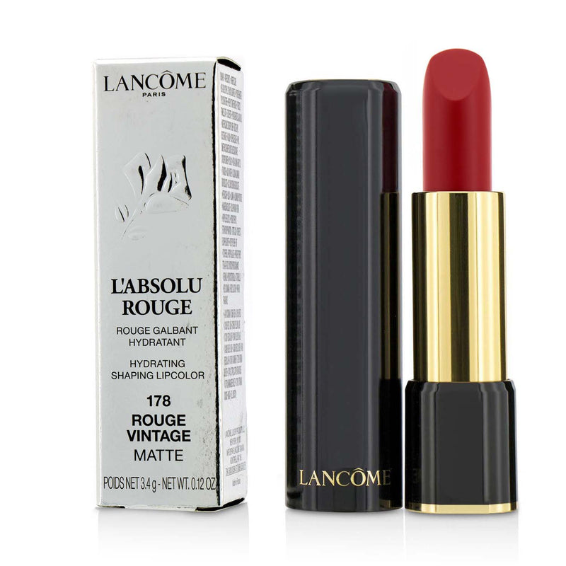 Lancome L' Absolu Rouge Hydrating Shaping Lipcolor - # 12 Rose Nuance (Cream)  3.4g/0.12oz