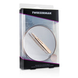 Tweezerman Rose Gold Mini Slant Tweezer And 10X Mirror