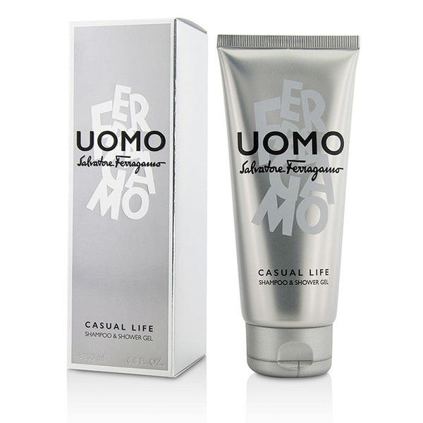Salvatore Ferragamo Uomo Casual Shampoo & Shower Gel 200ml/6.8oz