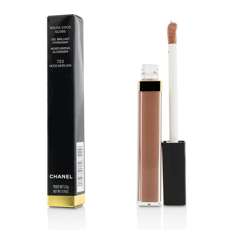 Elizabeth on X: Chanel Rouge Coco gloss 722 Noce Moscata   #chanelbeauty #chanel #lipgloss #makeup  #nocemoscata #cocogloss  / X