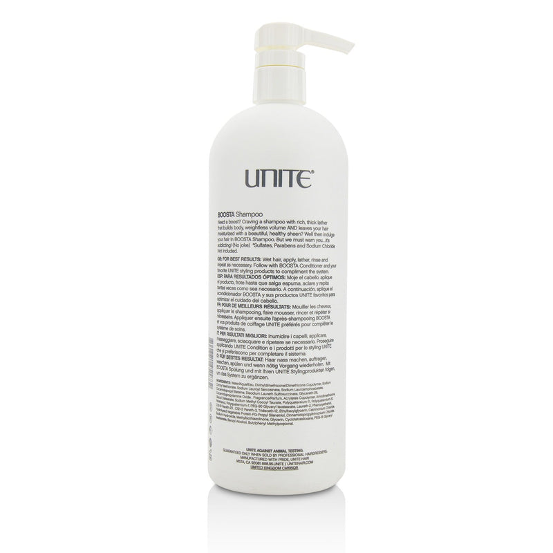 Unite BOOSTA Shampoo (Volume Body)  1000ml/33.8oz