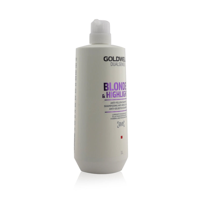 Goldwell Dual Senses Blondes & Highlights Anti-Yellow Shampoo (Luminosity For Blonde Hair) 