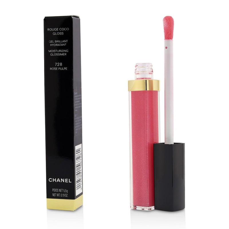 Chanel Rose Pulpe Rouge Coco Gloss Review & Swatches