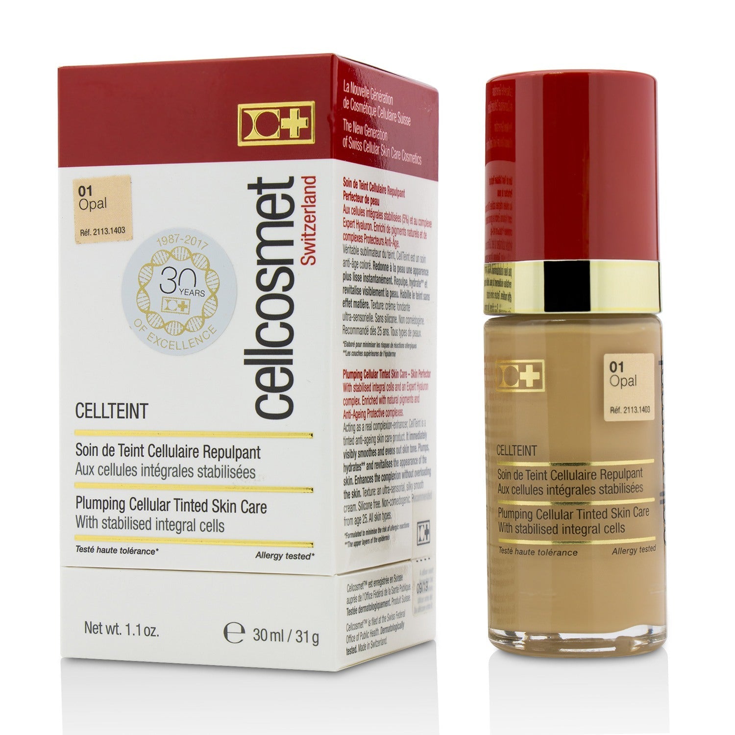 Cellcosmet Ritual Cellcosmet & Cellmen Cellcosmet CellTeint Plumping Cellular Tinted Ski ...