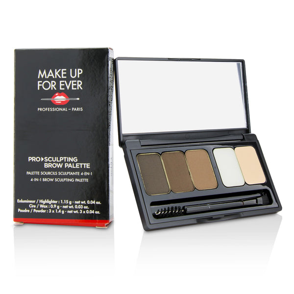 Make Up For Ever Pro Sculpting Brow Palette - # 2 (Harmony 2)  6.25g/0.19oz