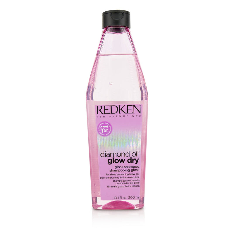 Redken Diamond Oil Glow Dry Gloss Shampoo (For Shine Enhancing Blow Dry) 