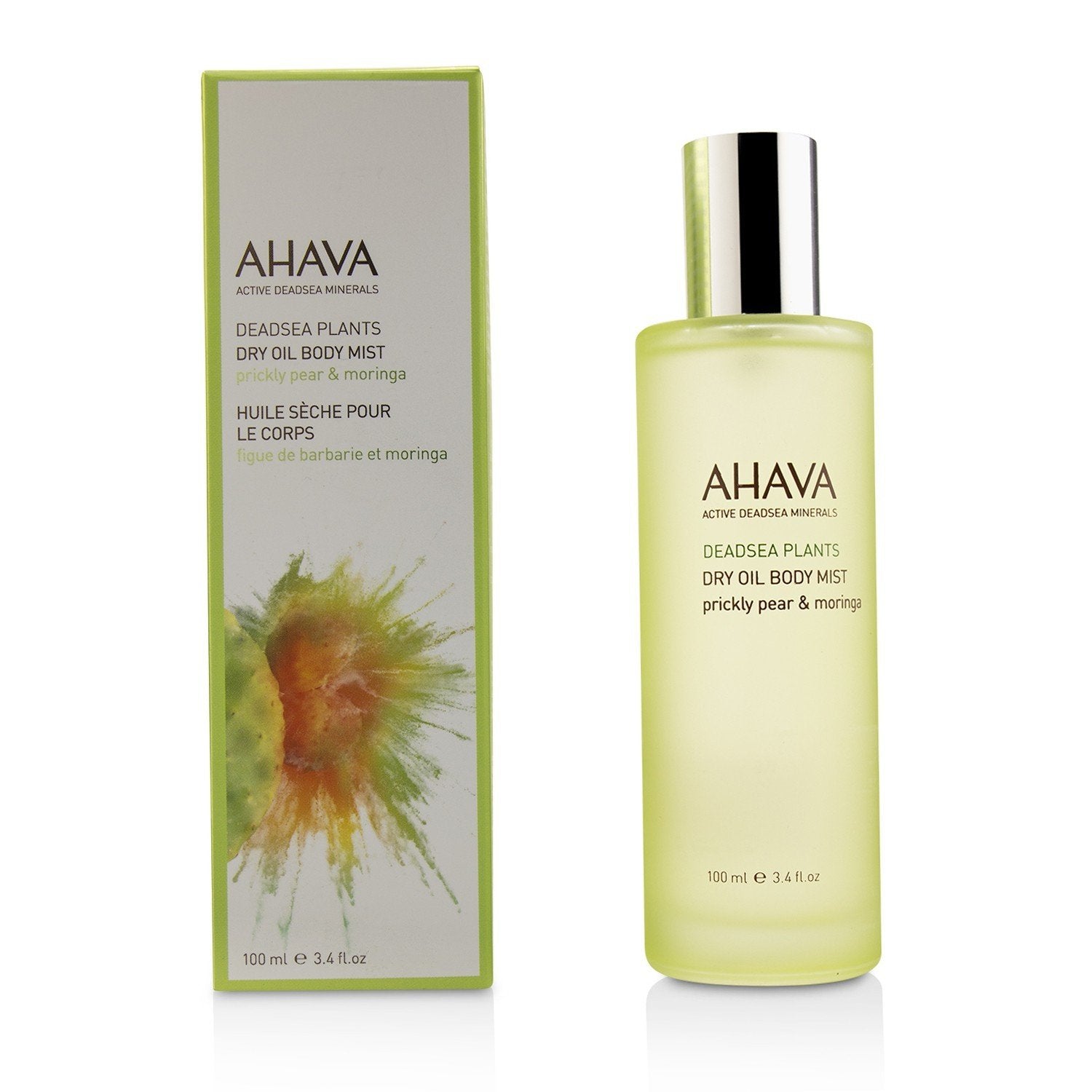Ahava Deadsea Plants Dry Oil Body Mist - Prickly Pear & Moringa 100ml ...