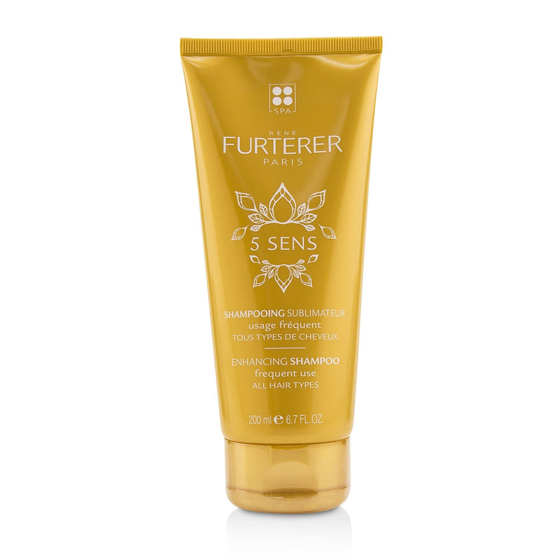 Rene Furterer 5 Sens Enhancing Shampoo (Frequent Use , All Hair Types) 