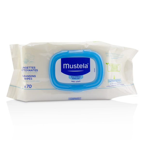 Mustela Cleansing Wipes - Delicately Fragranced (For Normal Skin) 