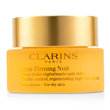 Clarins Extra-Firming Nuit Wrinkle Control, Regenerating Night Rich Cream - For Dry Skin 