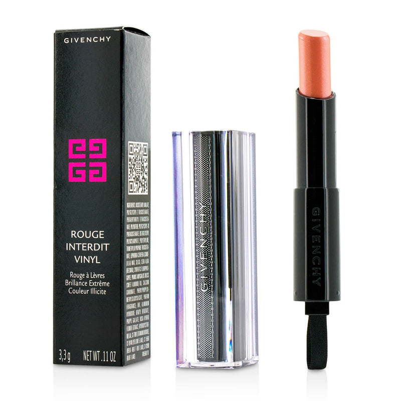 Givenchy Rouge Interdit Vinyl Extreme Shine Lipstick - # 02 Beige Indecent 