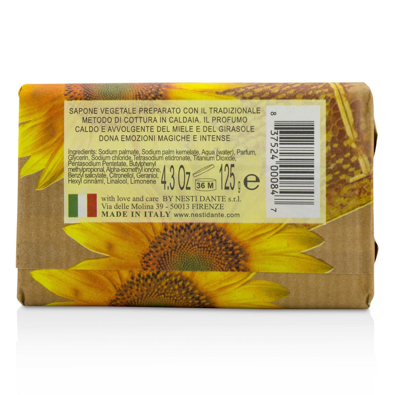 Nesti Dante Marsiglia In Fiore Vegetal Soap - Honey & Sunflower  125g/4.3oz