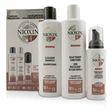 Nioxin 3D Care System Kit 4 - For Colored Hair, Progressed Thinning, Balanced Moisture  3pcs