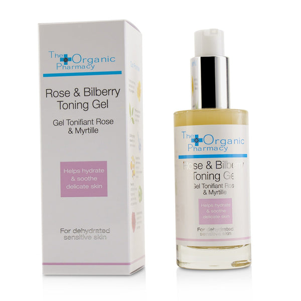 The Organic Pharmacy Rose & Bilberry Toning Gel - For Dehydrated Sensitive Skin 