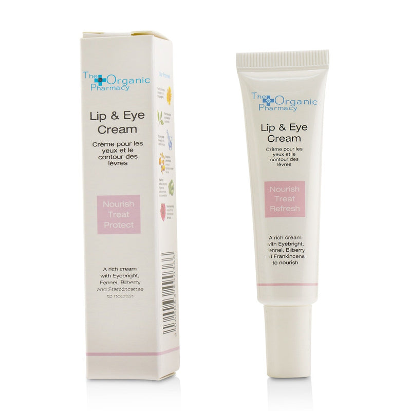 The Organic Pharmacy Lip & Eye Cream - Nourish Treat Protect 