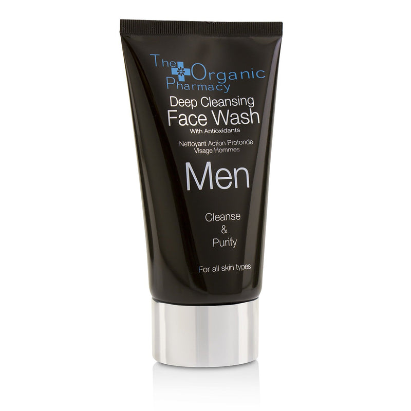 The Organic Pharmacy Men Deep Cleansing Face Wash - Cleanse & Purify 