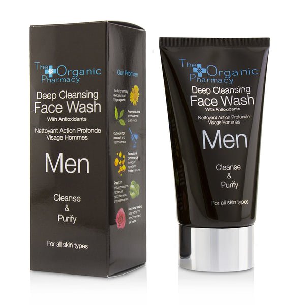 The Organic Pharmacy Men Deep Cleansing Face Wash - Cleanse & Purify 