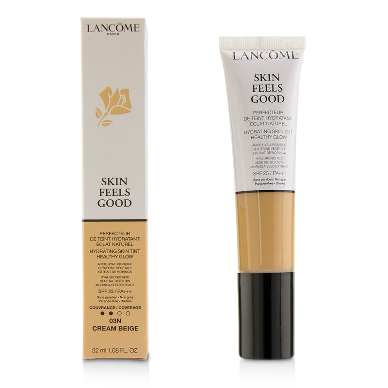 Lancome Skin Feels Good Hydrating Skin Tint Healthy Glow SPF 23 - # 03N Cream Beige  32ml/1.08oz