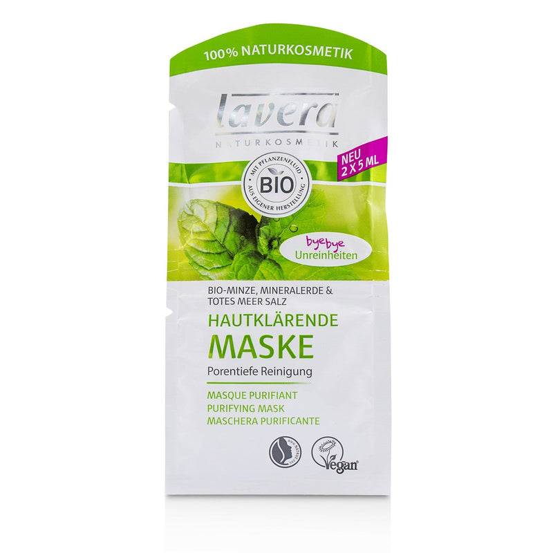 Lavera Organic Mint Purifying Mask  2x5ml