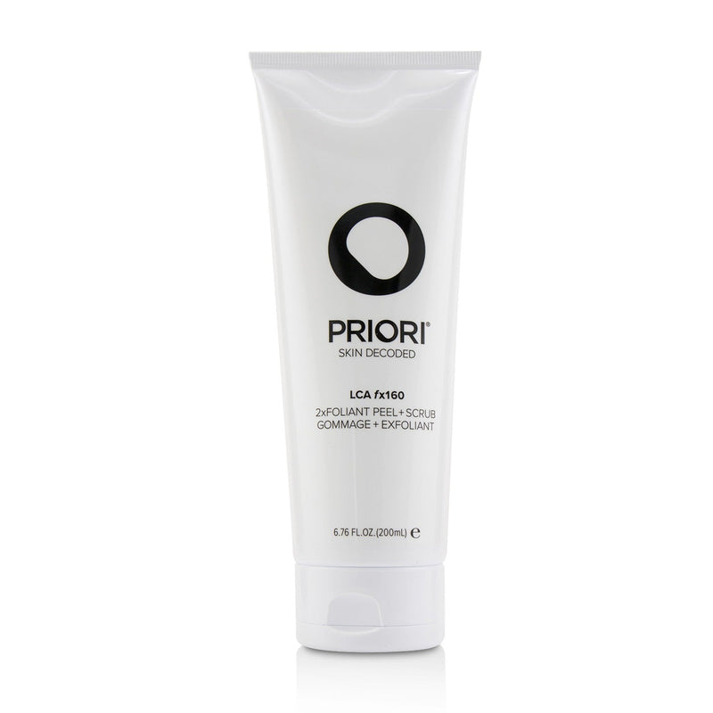 Priori LCA fx160 - 2xFoliant Peel + Scrub  200ml/6.76oz