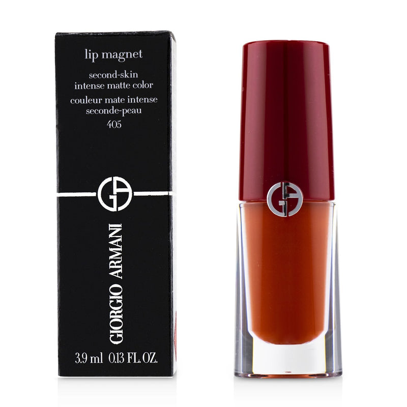 Giorgio Armani Lip Magnet Second Skin Intense Matte Color - # 405 Vermillon 