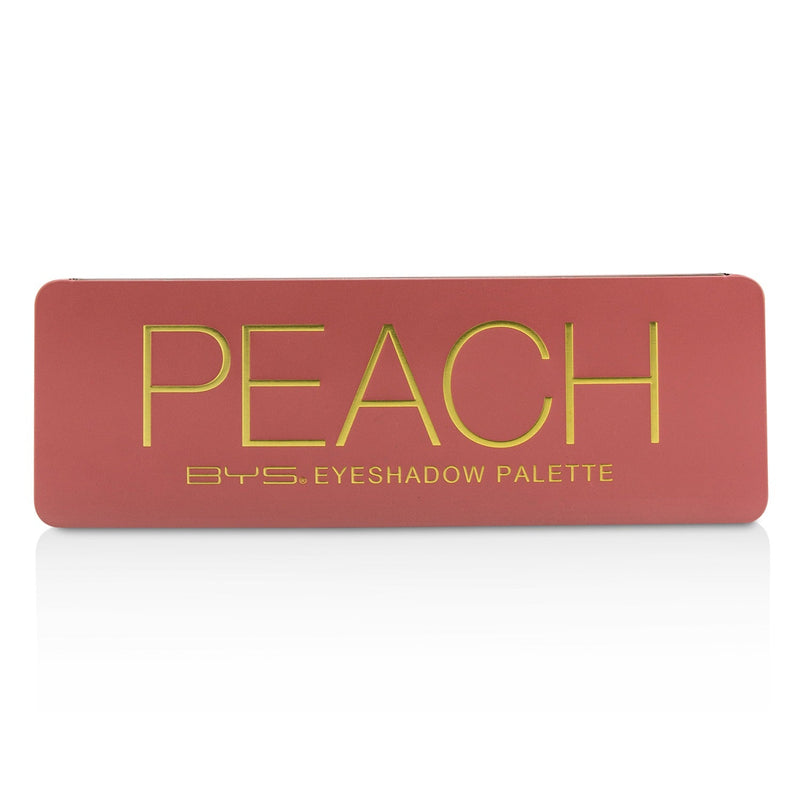 BYS Eyeshadow Palette (12x Eyeshadow, 2x Applicator) - Peach 