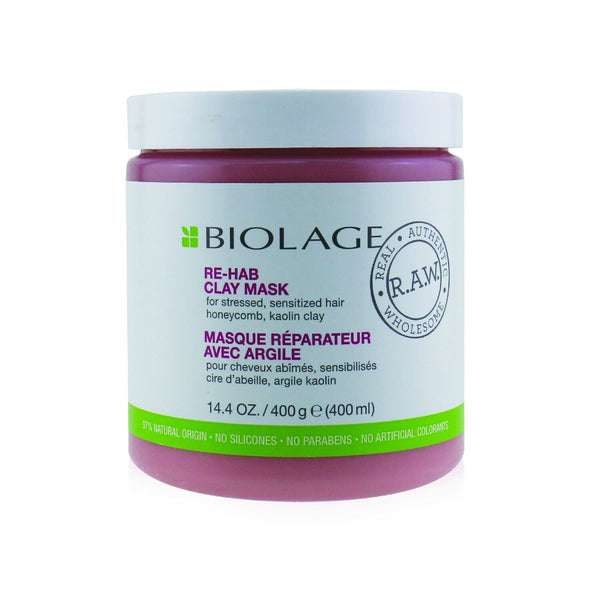 Matrix Biolage R.A.W. Re-Hab Clay Mask (For Stressed, Sensitized Hair) 