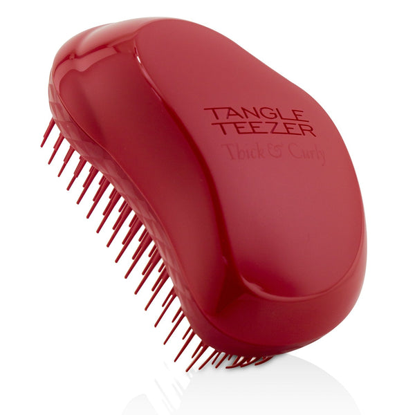 Tangle Teezer Thick & Curly Detangling Hair Brush - # Salsa Red (For Thick, Wavy and Afro Hair) 