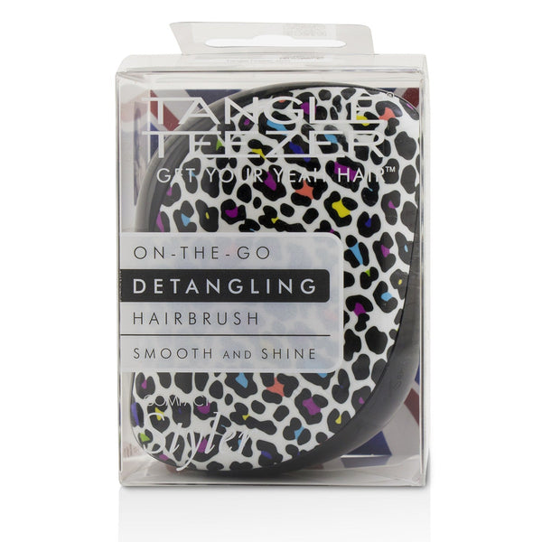 Tangle Teezer Compact Styler On-The-Go Detangling Hair Brush - # Punk Leopard 