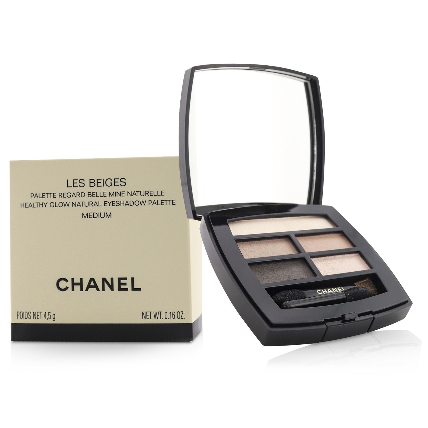 Chanel Les Beiges Healthy Glow Natural Eyeshadow Palette - # Medium  4.5g/0.16oz