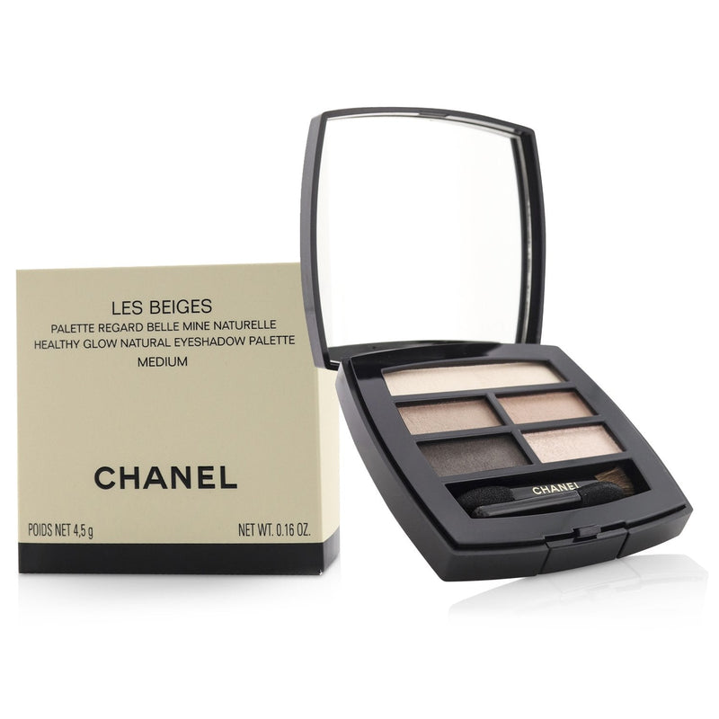 Chanel Les Beiges Healthy Glow Natural Eyeshadow Palette - # Medium 4. –  Fresh Beauty Co. USA