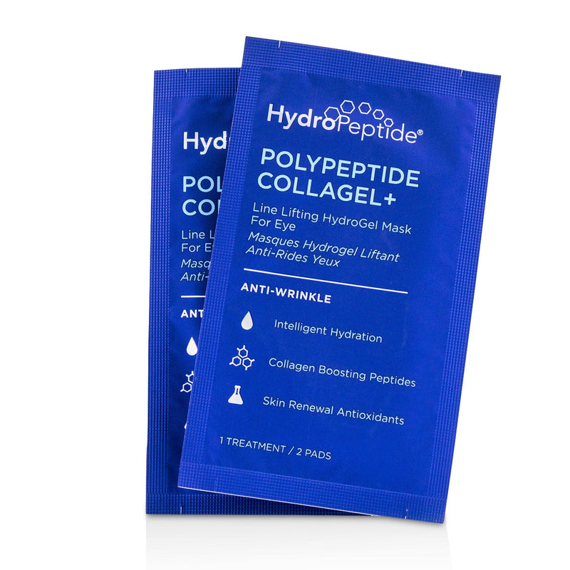 HydroPeptide Polypeptide Collagel+ Line Lifting Hydrogel Mask For Eye 