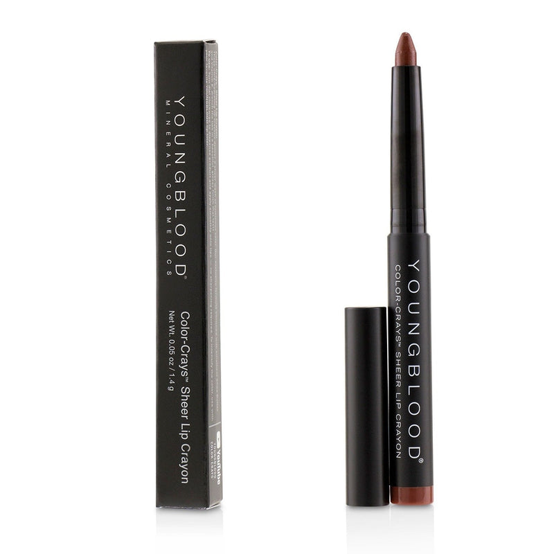 Youngblood Color Crays Sheer Lip Crayon - # Redwood 