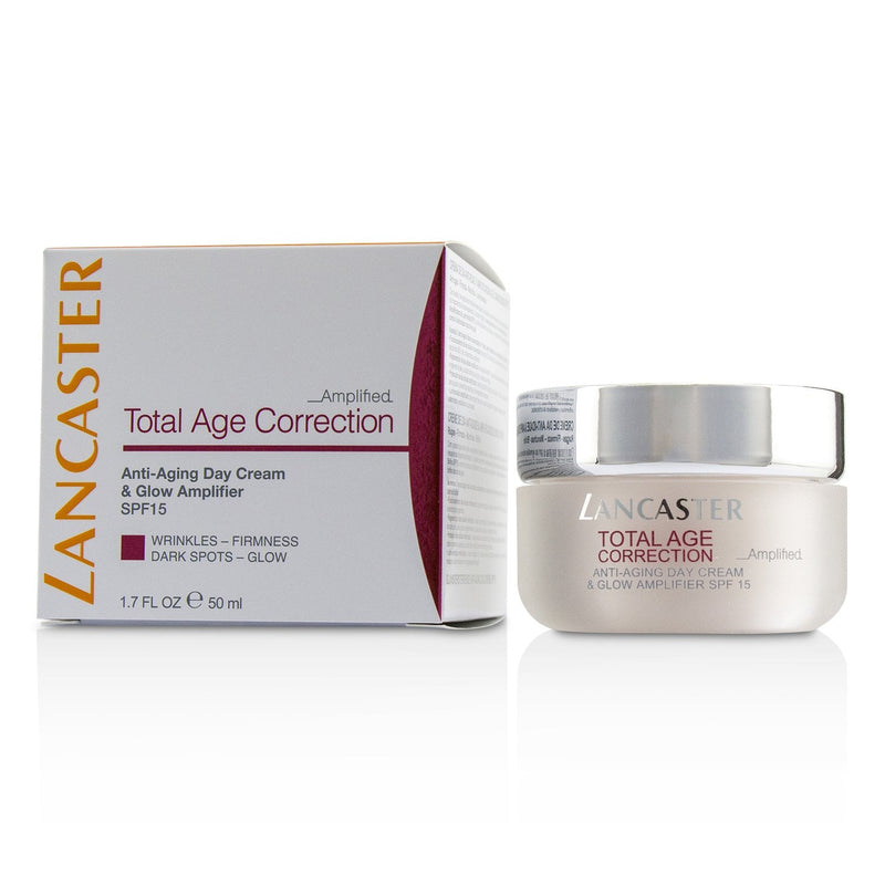 Lancaster Total Age Correction Amplified - Anti-Aging Day Cream & Glow Amplifier SPF15 