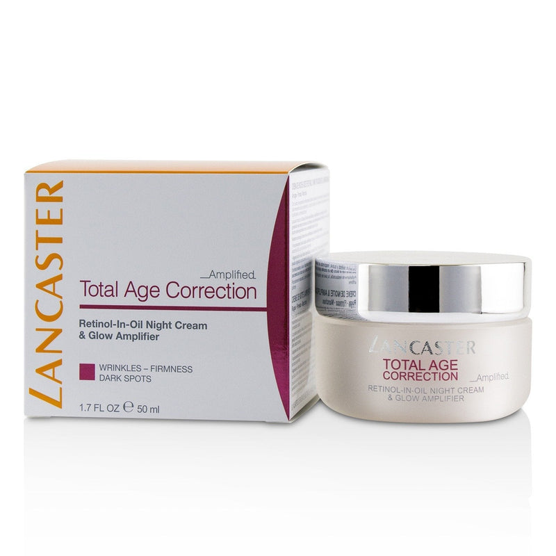 Lancaster Total Age Correction Amplified - Retinol-In-Oil Night Cream & Glow Amplifier 