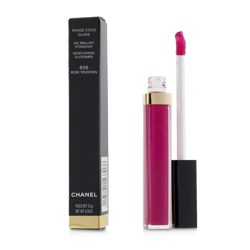 Chanel Rouge Coco Gloss Moisturizing Glossimer - # 824 Rouge Carmin  5.5g/0.19oz – Fresh Beauty Co.