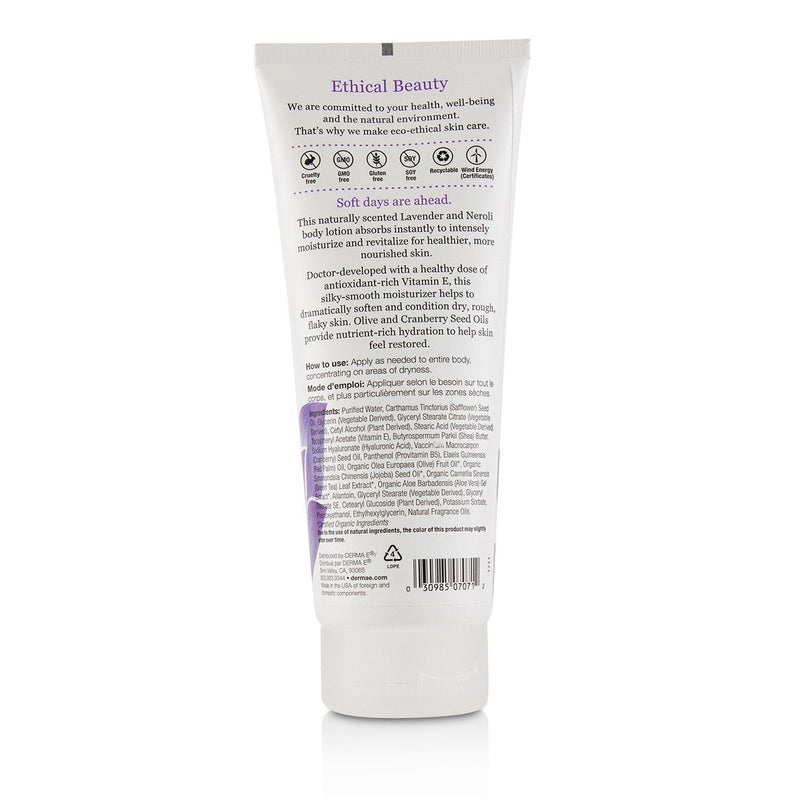 Derma E Vitamin E Lavender & Neroli Therapeutic Shea Body Lotion 