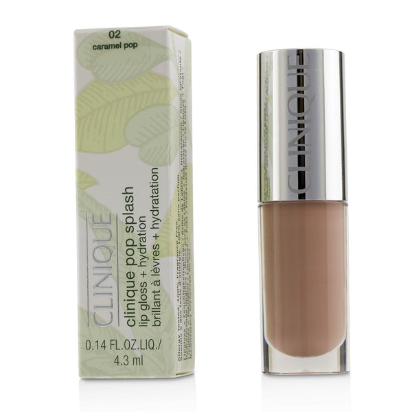 Clinique Pop Splash Lip Gloss + Hydration - # 02 Caramel Pop 