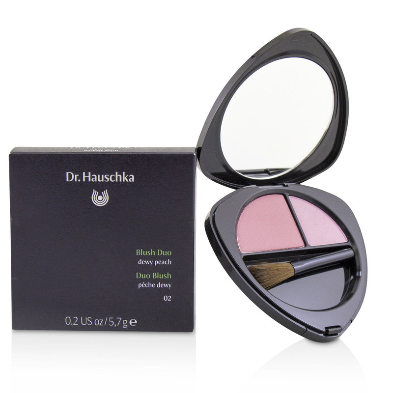 Dr. Hauschka Blush Duo - # 02 Dewy Peach 