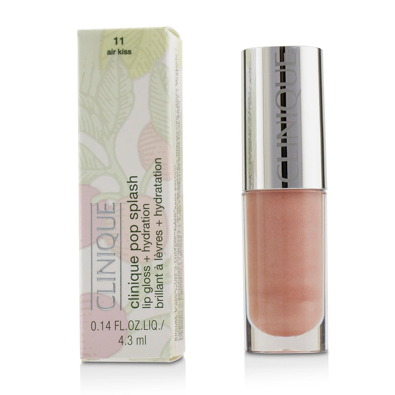 Clinique Pop Splash Lip Gloss + Hydration - # 11 Air Kiss  4.3ml/0.14oz