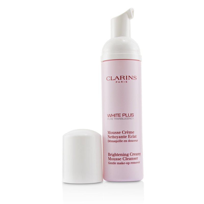 Clarins White Plus Pure Translucency Brightening Creamy Mousse Cleanser 