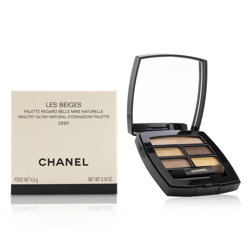 Chanel Les Beiges Healthy Glow Natural Eyeshadow Palette - # Deep 