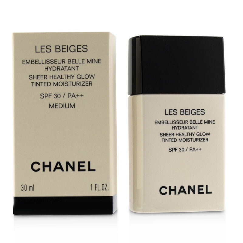 Chanel Les Beiges Sheer Healthy Glow Tinted Moisturizer SPF 30 - # Medium  Light 30ml/1oz