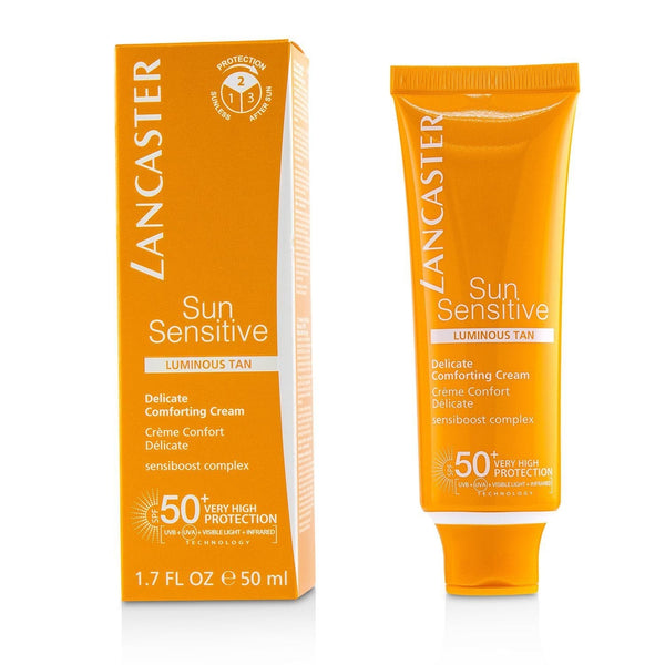 Lancaster Sun Sensitive Delicate Comforting Cream SPF50+ - Luminous Tan  50ml/1.7oz