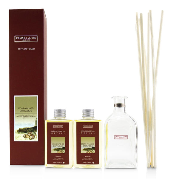 The Candle Company (Carroll & Chan) Reed Diffuser - Stone-Washed Driftwood 