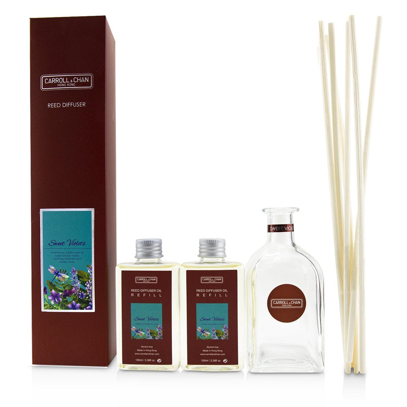 The Candle Company (Carroll & Chan) Reed Diffuser - Sweet Violets 