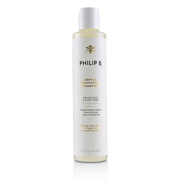 Philip B Gentle Conditioning Shampoo (Fragrance Color Free - All Hair Types) 220ml/7.4oz